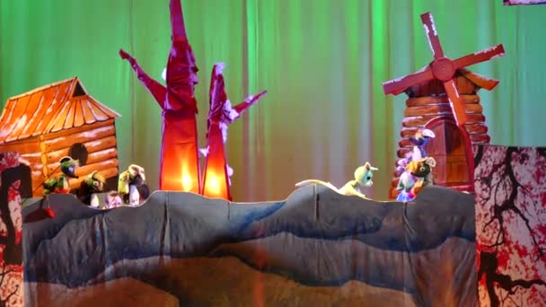 O 4o festival internacional de marionete ha noi 2015 — Vídeo de Stock