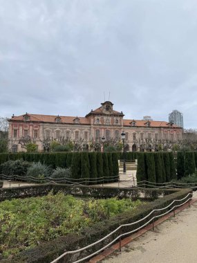 Barselona şehrinin manzarası