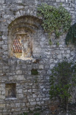  Taş duvar antik kale