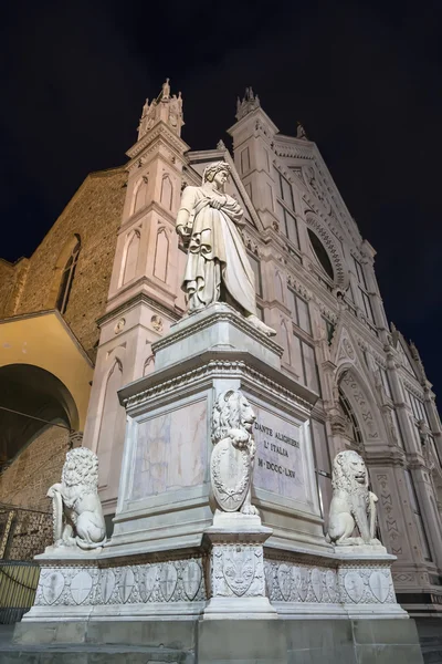 Statue of Dante Alighieri — Stock Photo, Image
