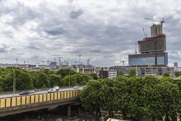 Vele nieuwbouw in Parijs — Stockfoto