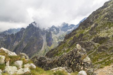 Yüksek Tatras dağ Vadisi