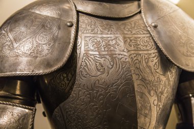 Antik zırh parçası