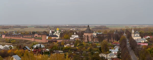 Rússia Região Vladimir Cidade Suzdal Spaso Evfimiev Mosteiro Período Outono — Fotografia de Stock