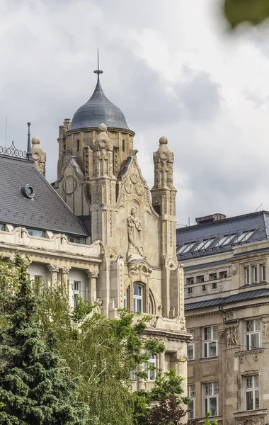 The towers of the Palace Gresham — Stock Photo, Image