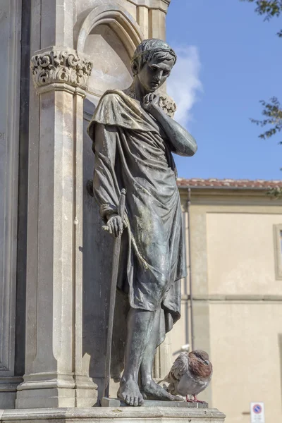 Detalle del monumento a Manfredo Fanti — Foto de Stock