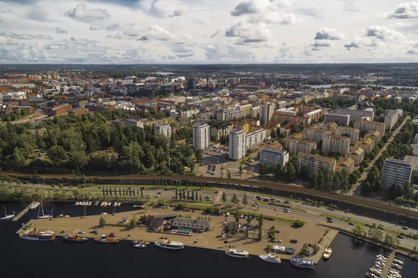 Weergave van de Tampere van het observatie dek — Stockfoto