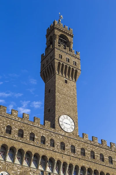 A torre do Palazzo Vecchio — Fotografia de Stock