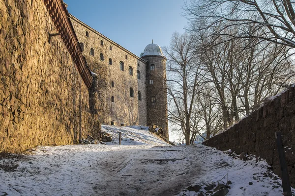 Forteresse de Vyborg, l'une des tours de la forteresse — Photo