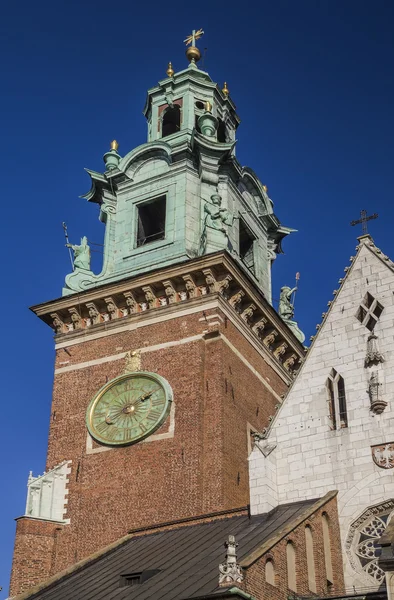 Observation deck  on Wawel Hill — Stock Photo, Image