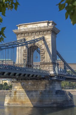 Budapeşte 'deki Zincir Köprüsü