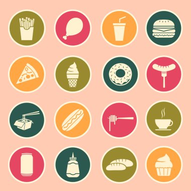 lokanta simge kümesi