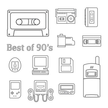 90'lı yılların Gadget simgesi 