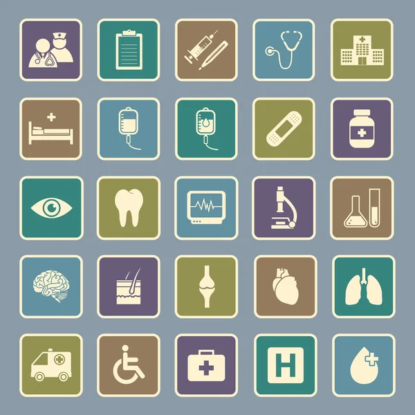 Gezondheidszorg en medische pictogram — Stockvector