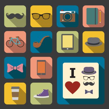 hipster simgesi