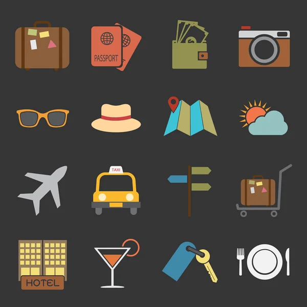 Travel icon — Stock Vector
