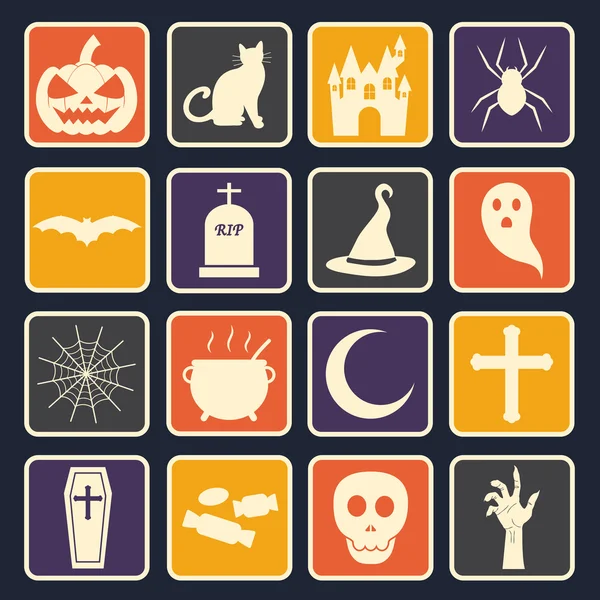 Icône Halloween — Image vectorielle