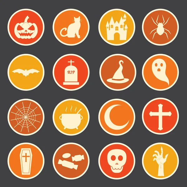 Icône Halloween — Image vectorielle