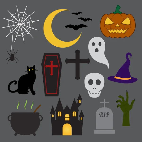 Icône Halloween — Image vectorielle