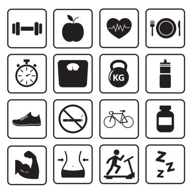 Sağlık ve Fitness simgesi