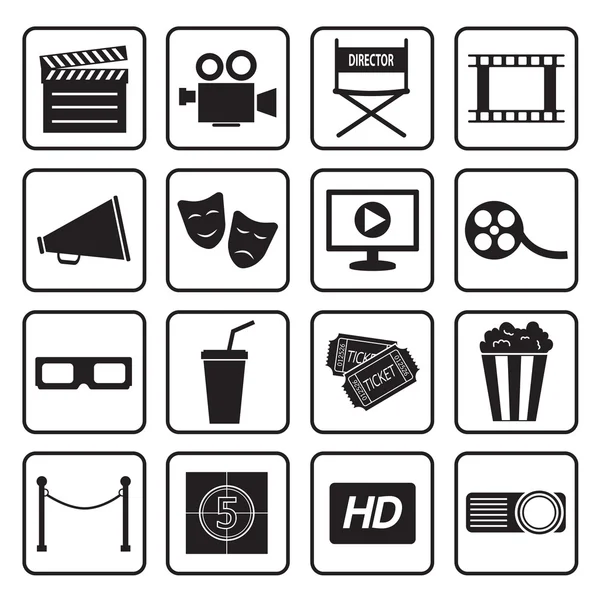 Cinema icon — Stock Vector