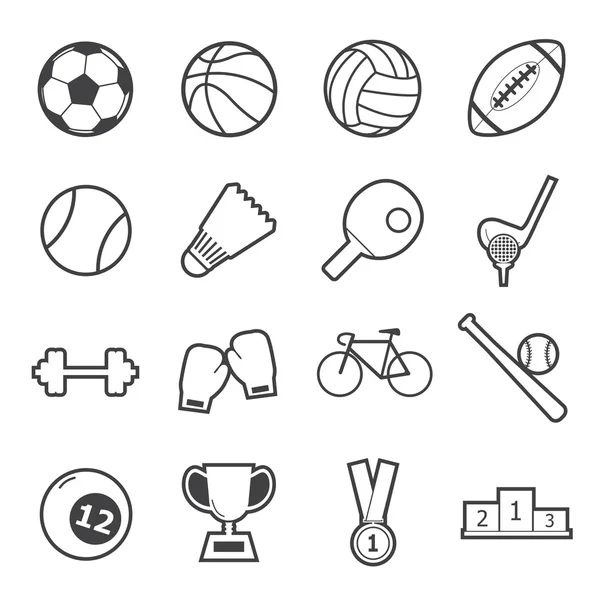 Icono del deporte — Vector de stock