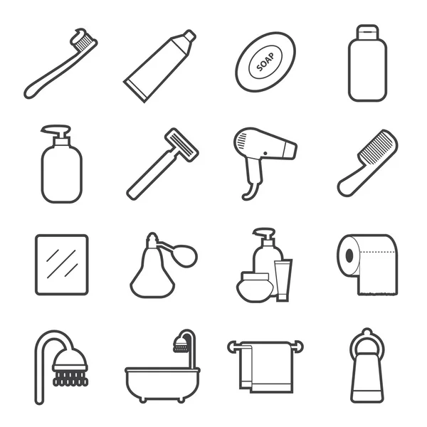 Bathroom icon — Stock Vector