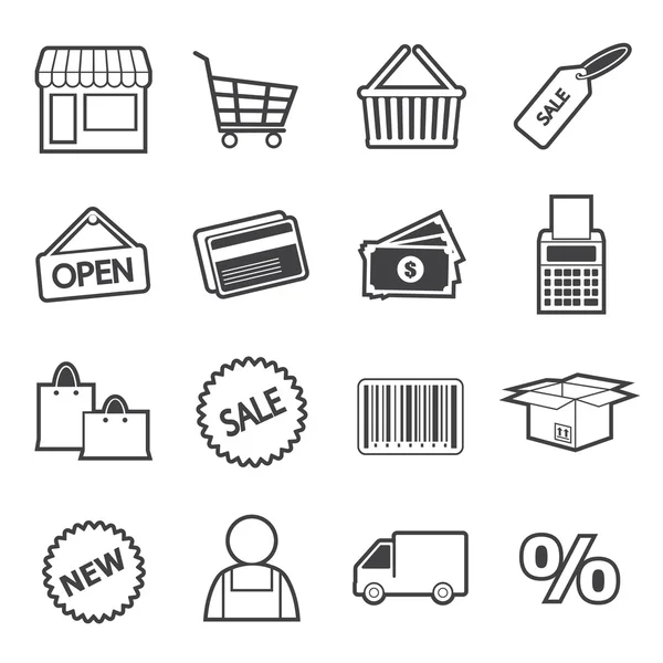 Shopping icon Stock Illustration