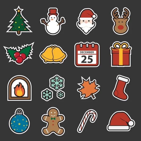 Icono de Navidad — Vector de stock