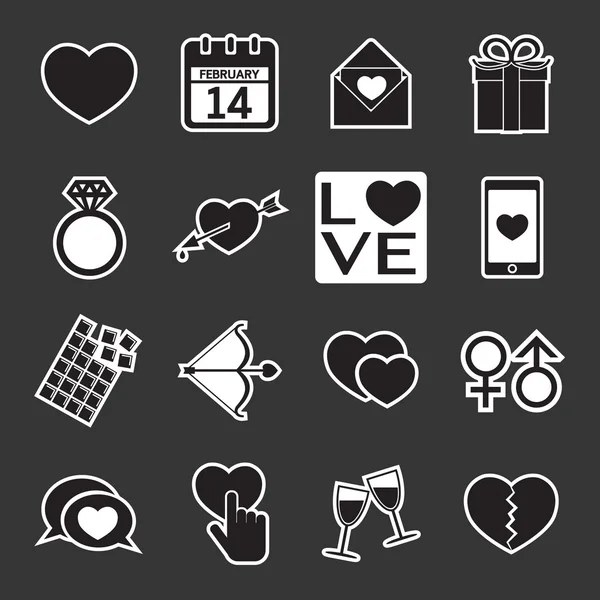 Love icon — Stock Vector