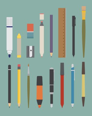 temel çizim ve yazım araç seti