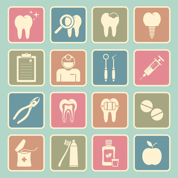 Dentist icon — Stock Vector