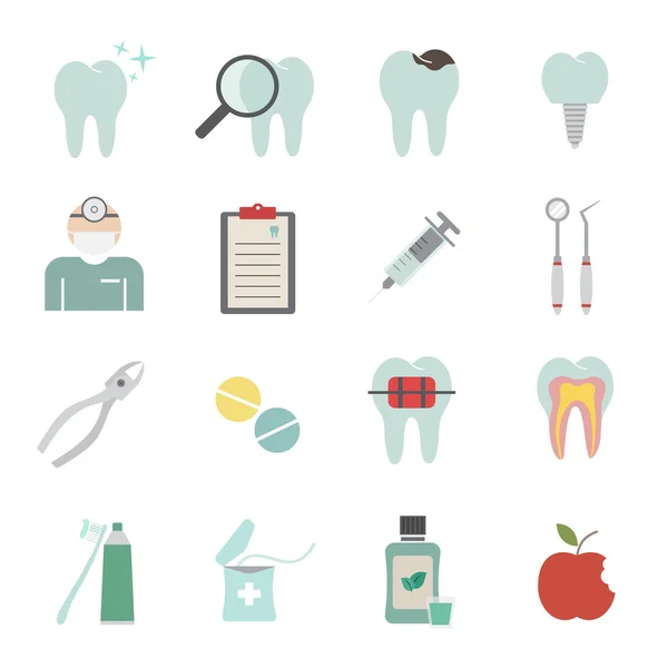 Οδοντίατρος εικονίδιο — Διανυσματικό Αρχείο