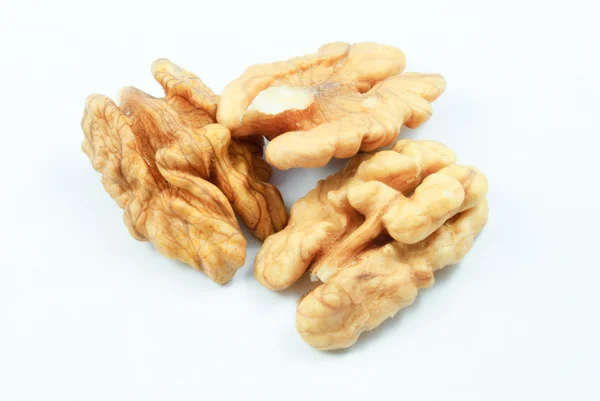 Walnuts - three parts — Stock Photo, Image