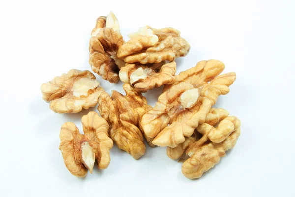 Walnuts - nine parts — Stock Photo, Image