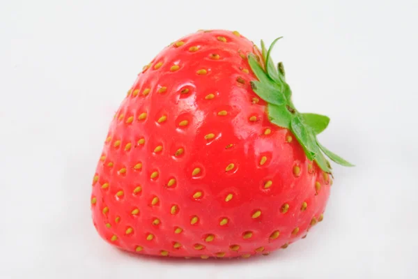 红色的 strawberriy-鲜嫩可口 — 图库照片