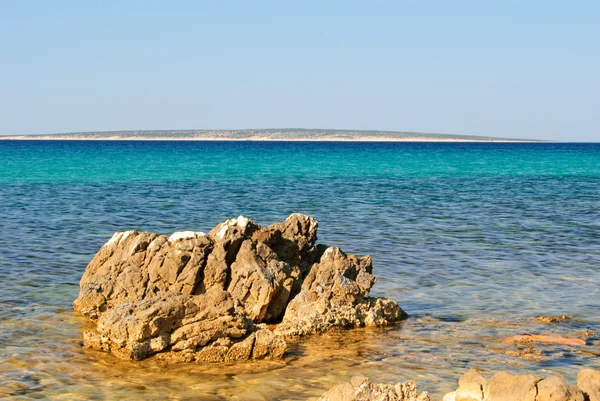 Coast of the island Pag — Stock Photo, Image