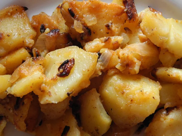 Patate fritte piccanti — Foto Stock