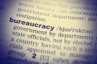 İngilizce Sözlükte Bürokrasi Sözcük Tanımı Close Up