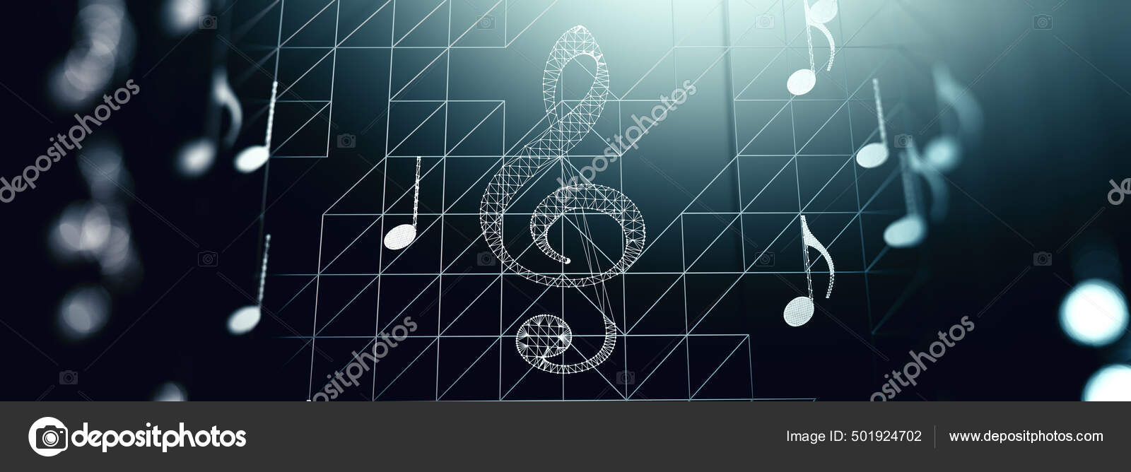 Dubstep Techno Music Abstract Background Illustration Clef Key Computing  Internet — Stock Photo © carloscastilla #501924702, image size:1600x668
