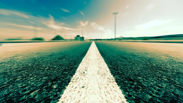 Road and speed background — Stock Photo, Image