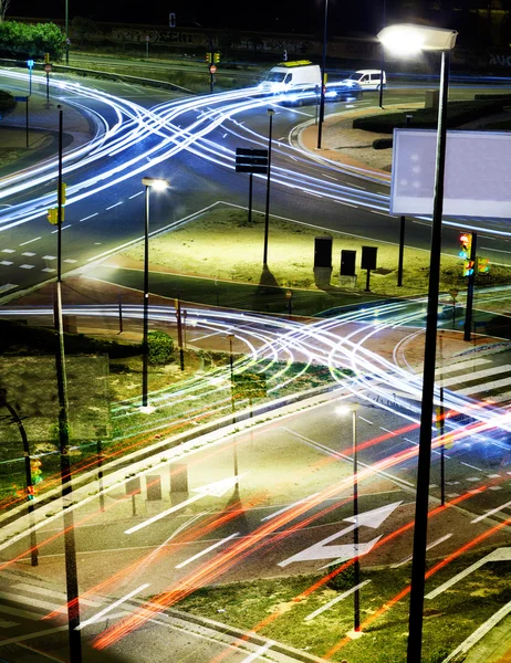 Stadtbild bei Nacht — Stockfoto