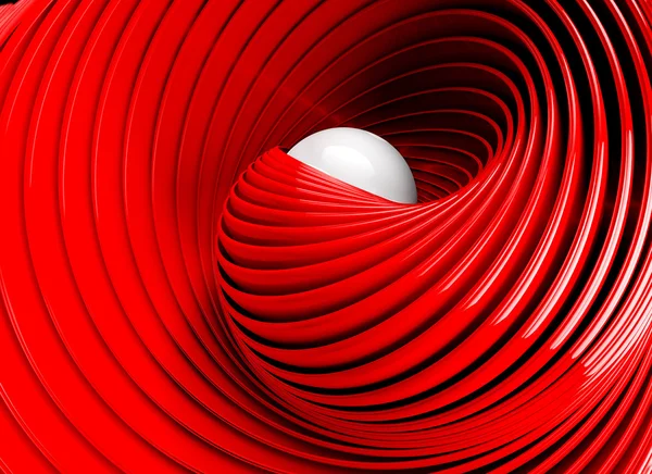 3d spiral or twirl — Stock Photo, Image