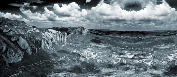 Frumos peisaj montan panorama  . — Fotografie, imagine de stoc