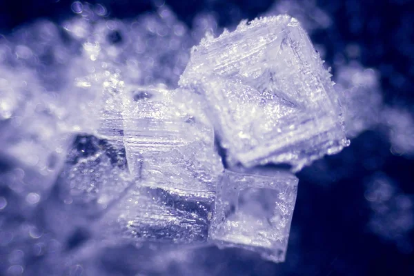 塩の結晶 ストック写真