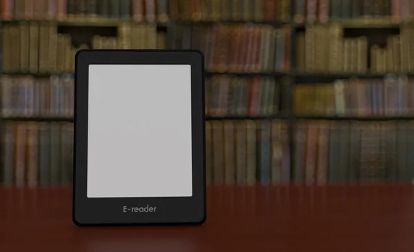 EBook reader koncept — Stockfoto