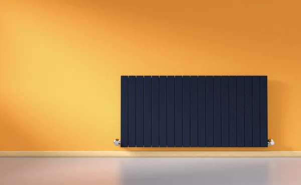 Radiator i ett rum — Stockfoto