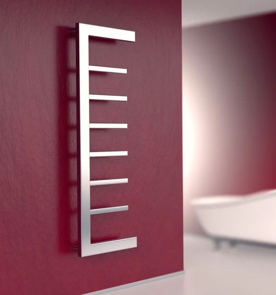 Radiator in a room — Stock Photo, Image