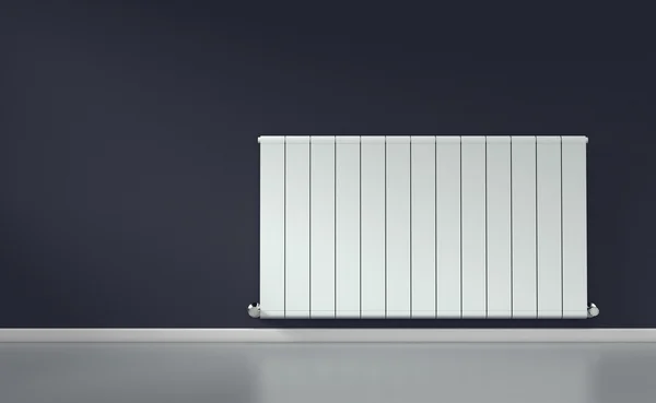 Radiator in a room — Stock Photo, Image