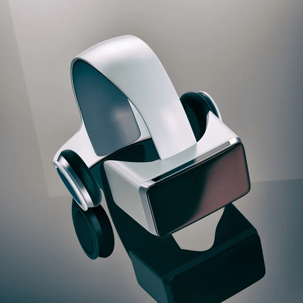 Headset för virtuell verklighet — Stockfoto
